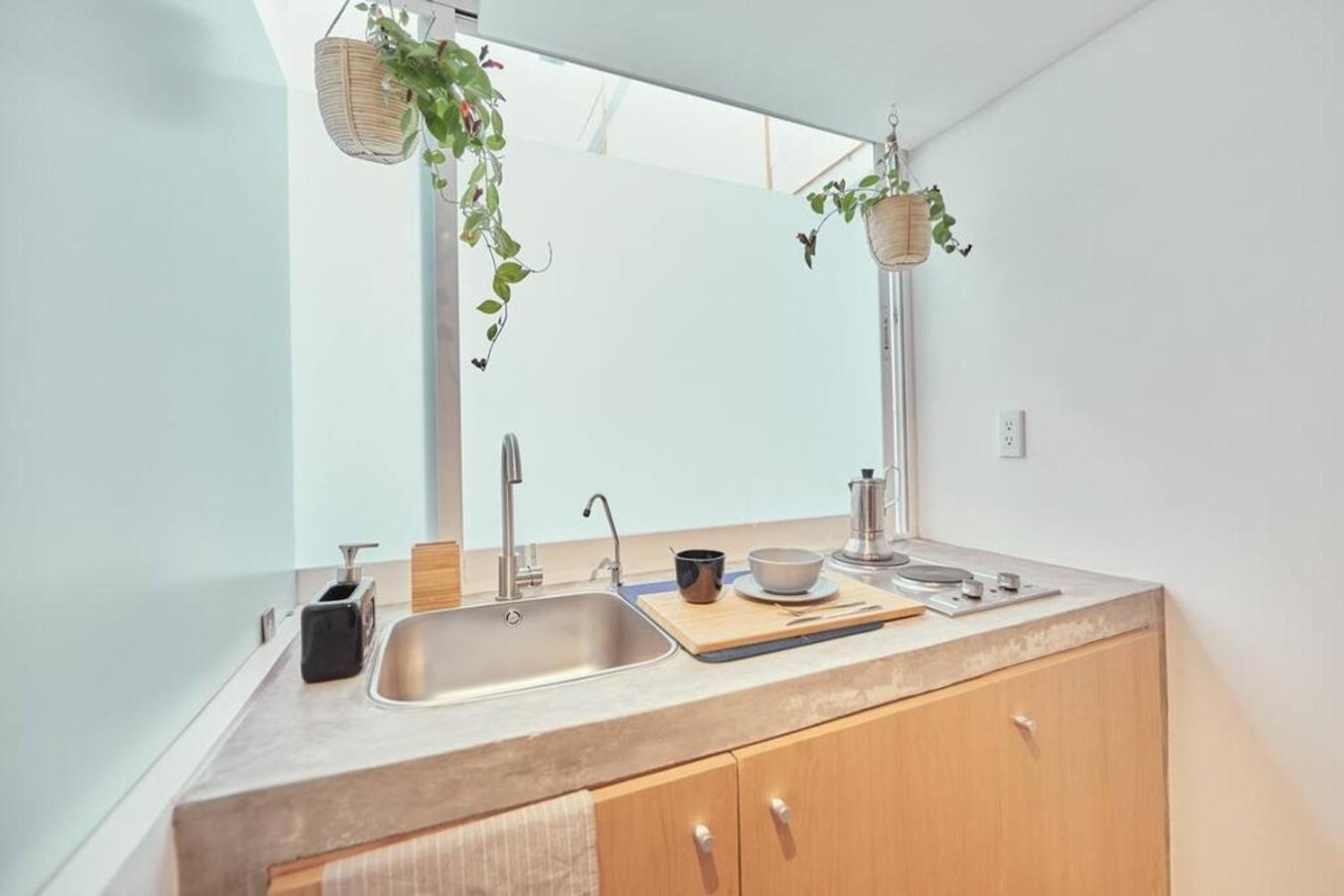 New! Cozy Cuauhtmoc Studio, Near Usa Embassy Мехико Экстерьер фото